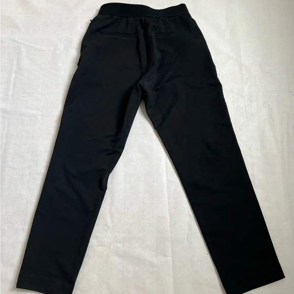 Kobi Halperin Womens Pull On Black Work Office Drawstring Pants Trousers Cotton - Picture 2 of 8